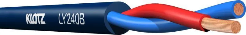 Klotz Twinaxiální reproduktorový kabel 2 x 4,0 mm² - PVC - 300m