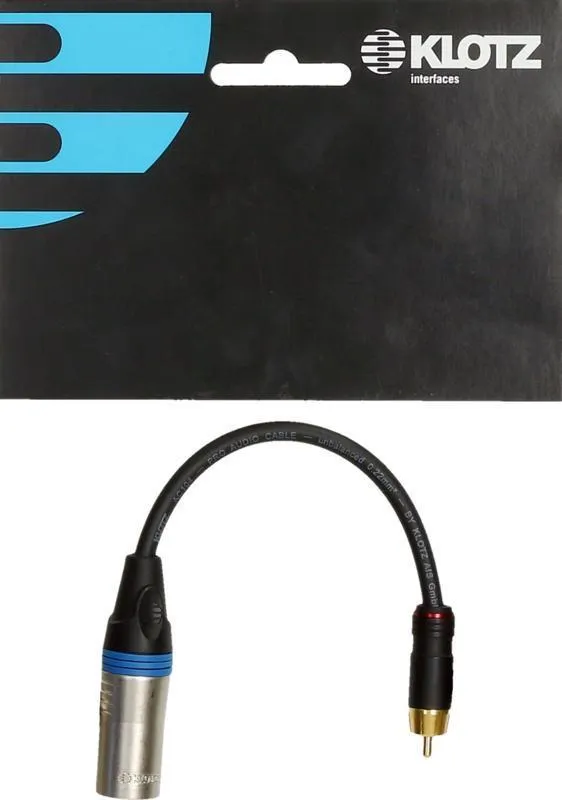 Klotz XLR adaptér - 0,2m