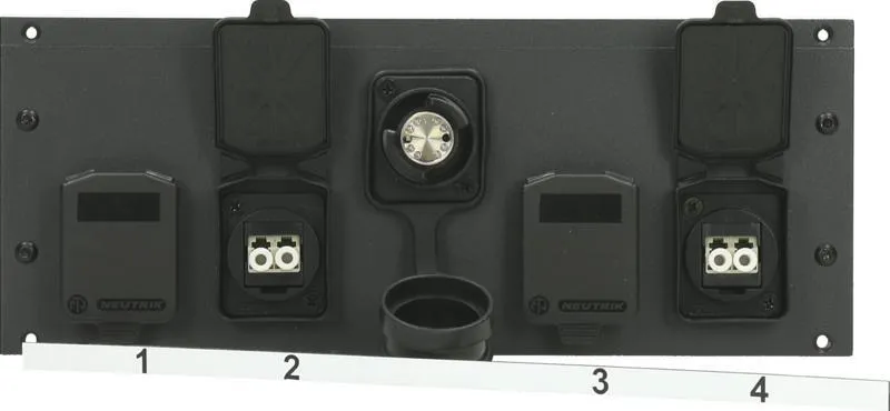 Klotz SmartBeam OCTO 4x LC duplex, optický rozbočovač, 42 TE