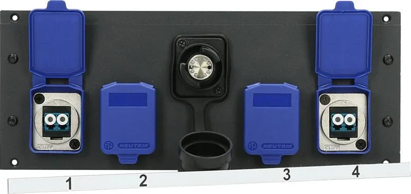 Klotz SmartBeam OCTO 4x LC duplex, optický rozbočovač, single-mode