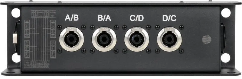 Klotz SpeakerLink rozbočovač, speakON 8p matka/otec, 4x speakON 4p otec