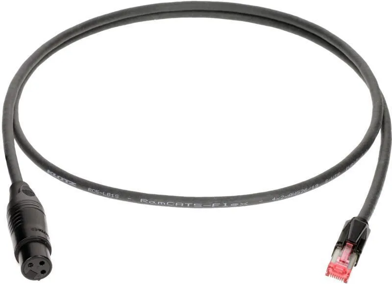 Klotz DMX-CAT adaptér, XLR 5p samice, RJ45, délka 0,3m