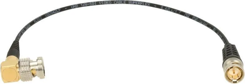 Klotz UHD patch kabel - BNCP, BNCslim, ultra tenký, 0,12m