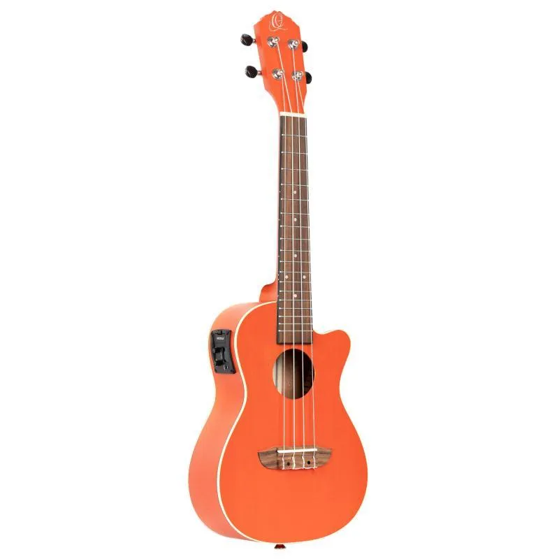 Ortega RUPUKI-CE koncert elektroakustické ukulele s tunerem