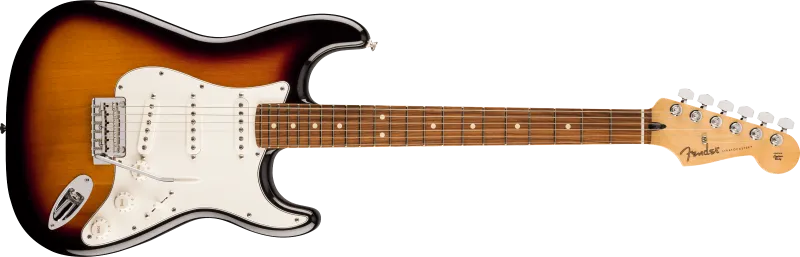 Fender Elektrická kytara Player Stratocaster, Pau Ferro hmatník, 2-barva Sunburst