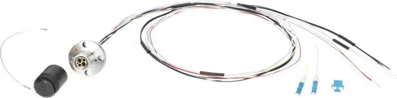 Klotz SMPTE 311M adaptér s válcovým pouzdrem LEMO FXW - 2x LC - 0,5m