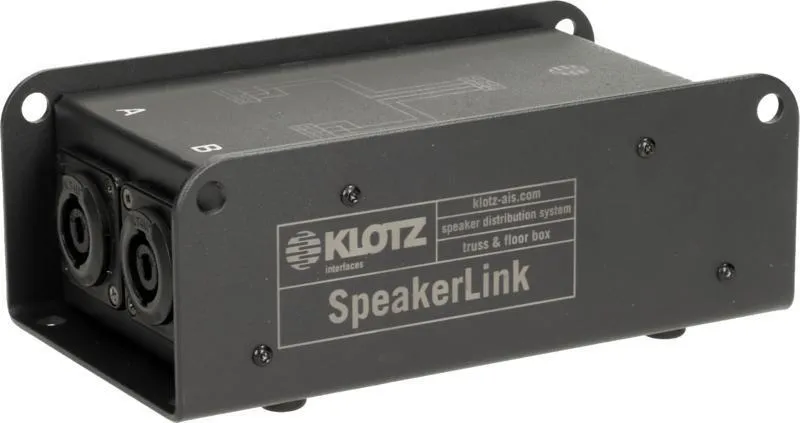 Klotz kabel pro reproduktory, speakON 4p, 2 x speakON 4p