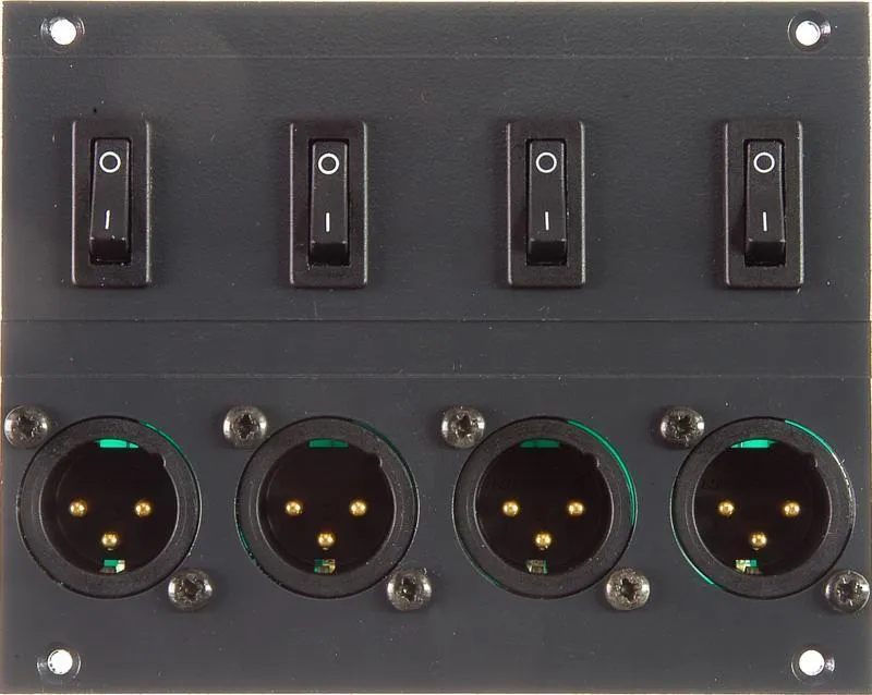 Klotz 4-kanálový zemní modul - 21 HP pro 19