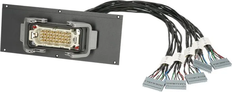 Klotz Harting modul 20 kanálů - 42 HP HAN® 40p - 0,55m