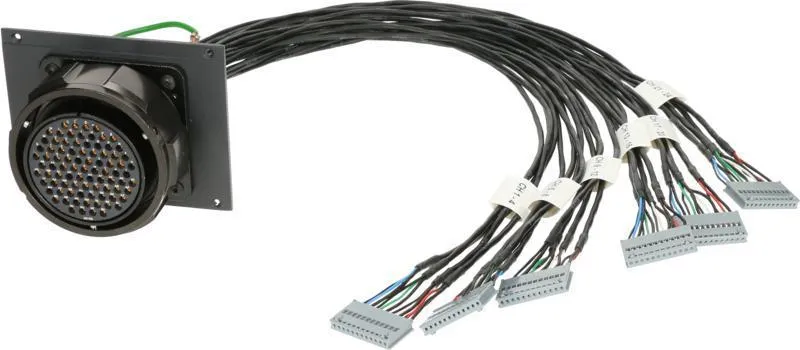Klotz RMP modul 24 kanálů - 21 HP RMP 85p matka - 6 x SIL - kabel OW15Y - 0,55m