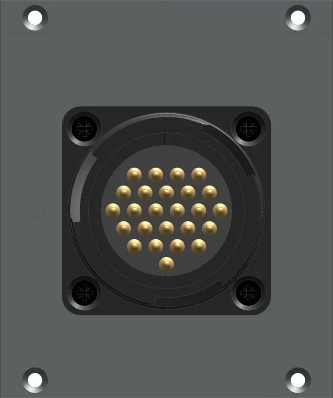 Klotz RMP modul 8 kanálový - 14 HP, 25p konektor, 2 x SIL, 0,38m