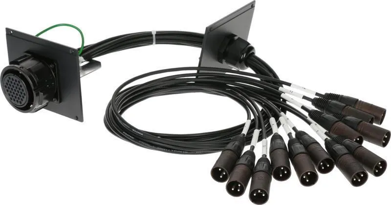 Klotz RMP patch modul 12 kanálů - 21 HP, 12 x XLR 3p, 0,8m