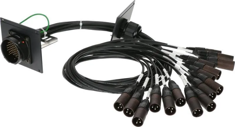 Klotz RMP patch modul 16 kanál, 21 HP, 16 x XLR 3p, 1,5m