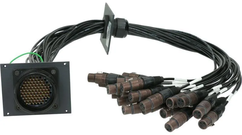 Klotz RMP patch modul 24 kanál, 21 HP, 24 x XLR 3p, 1,5m
