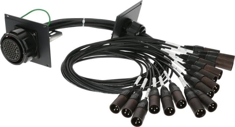 Klotz patch modul 16 kanálový, 21 HP, 16 x XLR 3p, 1,5m