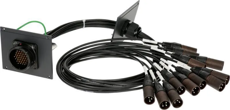 Klotz RMP patch modul 12 kanálů - 21 HP, 12 x XLR 3p, délka 0,8m