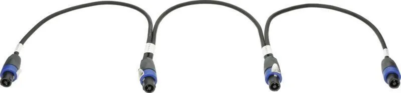 Klotz T Link adaptér d&b speakON 4p, 3 x speakON 4p, 0,6m
