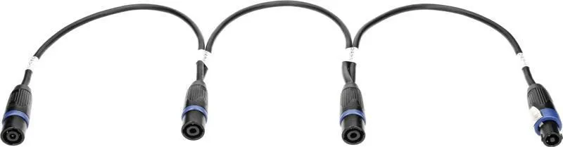 Klotz kabel SpeakON 4p adaptér 3x speakON 4p, 0,6m