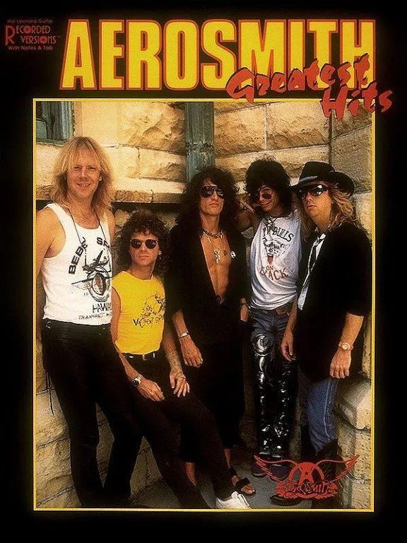 AEROSMITH Kniha not pro kytaristy, obsahuje největší hity