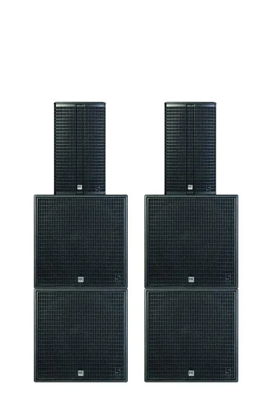 HK Audio Aktivní reproduktorový set 2x LINEAR 5 MK II 115 FA, 4x LINEAR 5 MK II 118 Sub A, s obaly