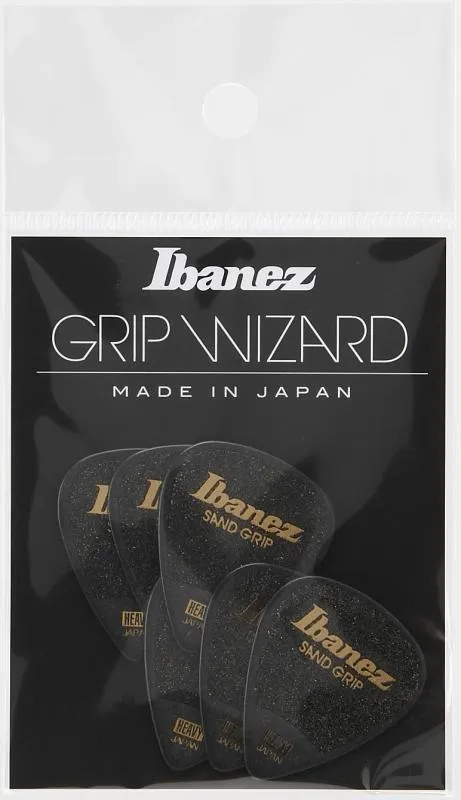 Ibanez pengetíky Grip Wizard Sand Grip, 14 kusů
