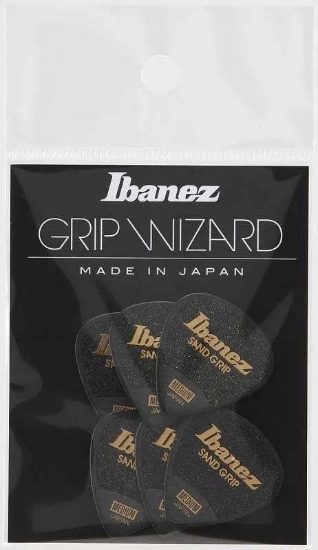Ibanez PPA16MSG-BK Grip Wizard Sand Grip trsťové struny