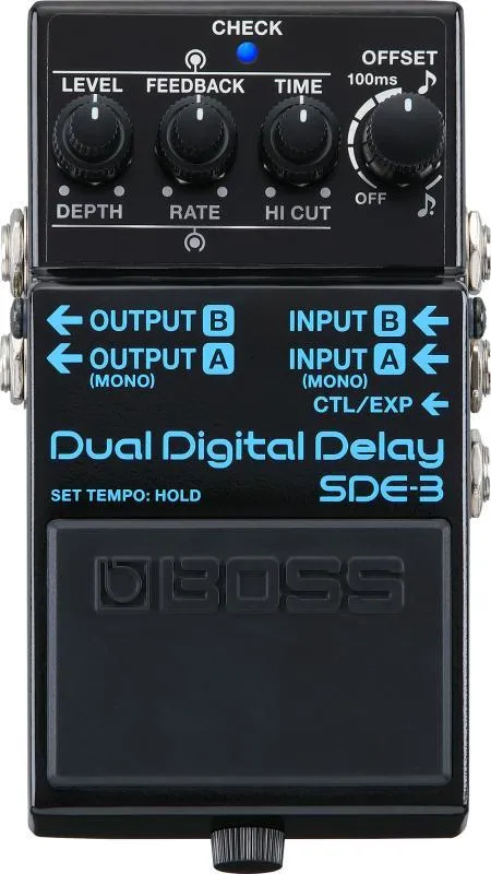 BOSS digitální delay efektový pedál
