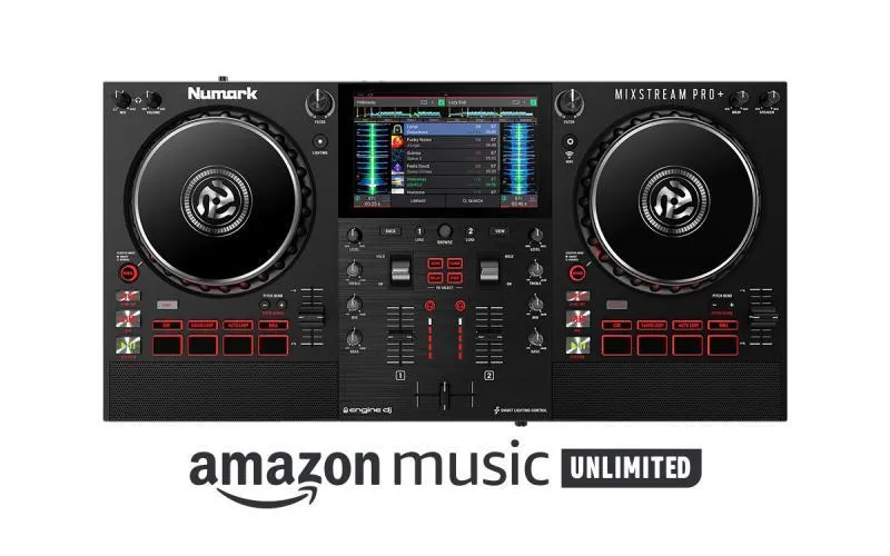 Numark DJ média přehrávač, 2 ch, 7
