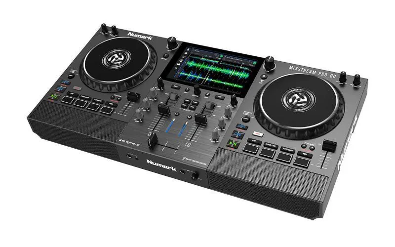 Numark DJ média přehrávač, 2 ch, 2x4 pady, 7
