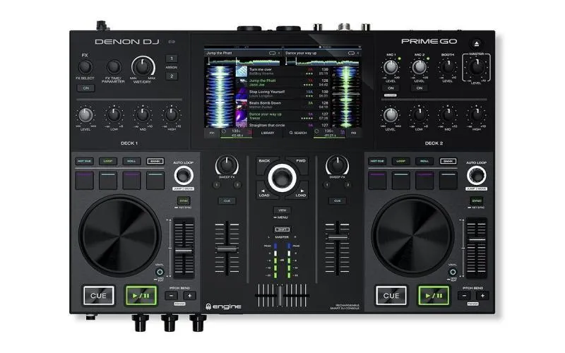 Denon DJ DJ software controller, USB, 2 kanály, Engine DJ, 7