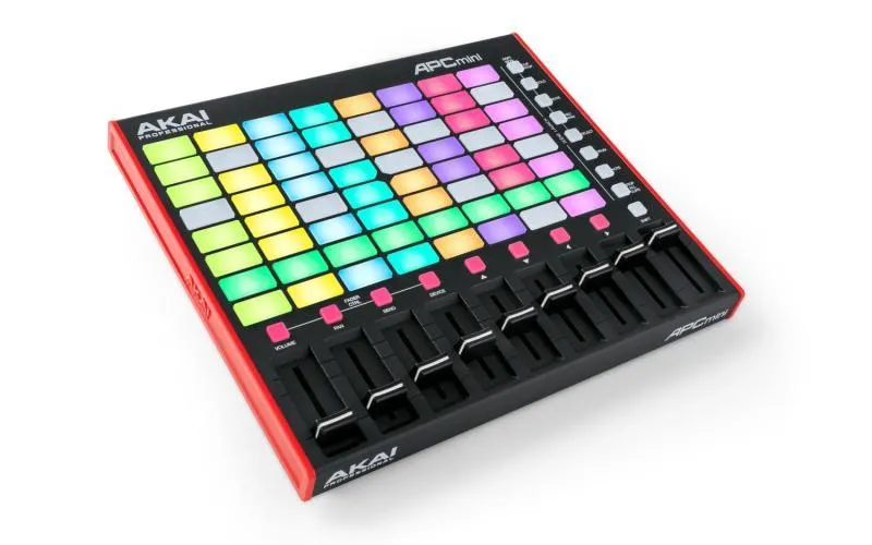 Akai Pro USB/MIDI kontroler, Ableton Live, 8x8 RGB matice, 8+1 fader