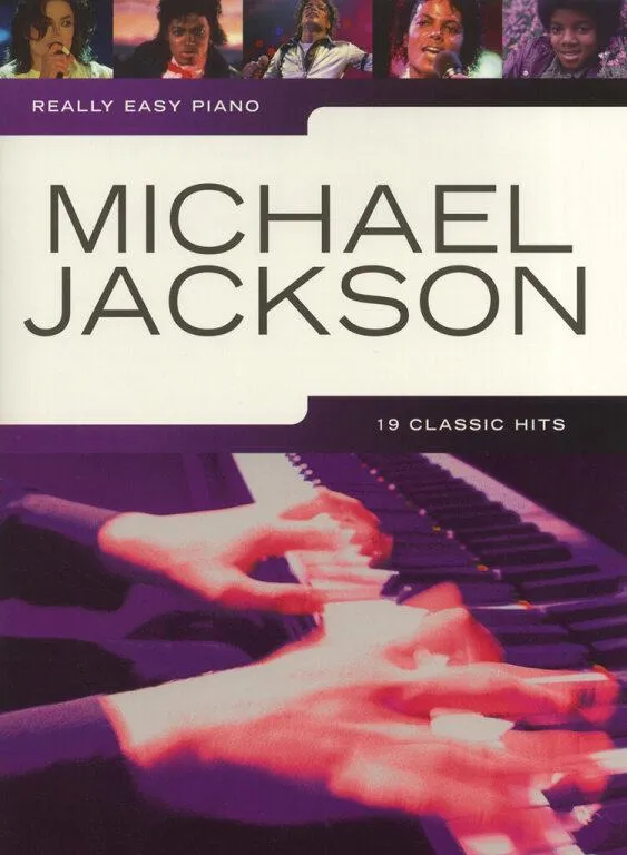 Michael Jackson Noty pro klavír, zpěv, kytara, 19 hitů