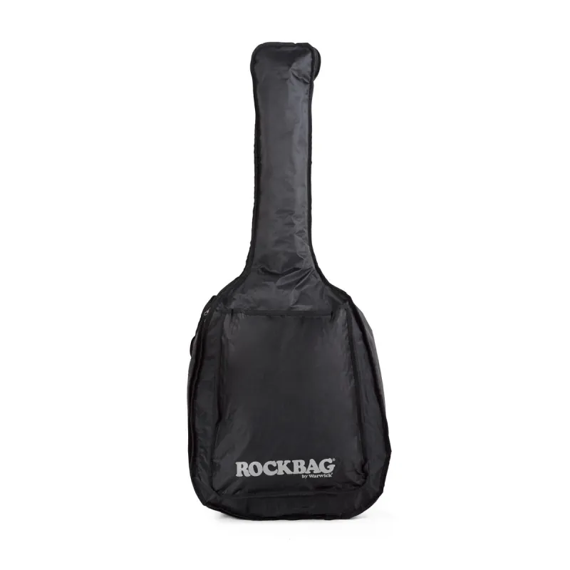 RockBag Akustická kytara, Eco Line, Odolný RokTex®, Černá, Více kapes