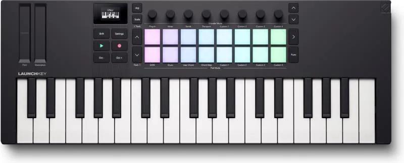 Novation Launchkey Mini 37 [MK4] MIDI klávesnice, 37 kláves, podpora pro DAW