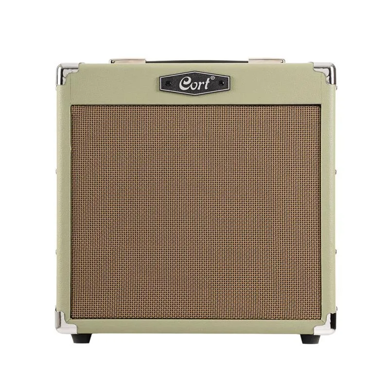 Cort zesilovač na kytaru s reverbem, 15 Watt, pastelově zelený
