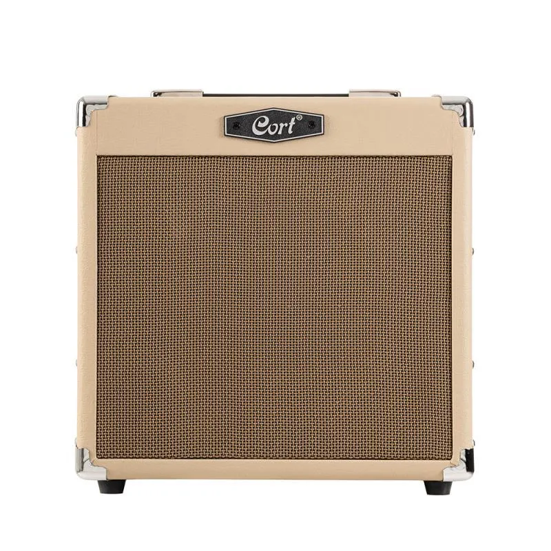 Cort kytarový zesilovač s reverbem, 15 Watt, světlý písek