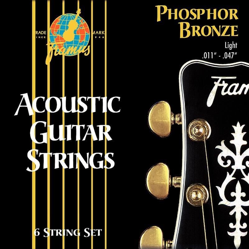 Framus Akustické kytarové struny, lehké .011
