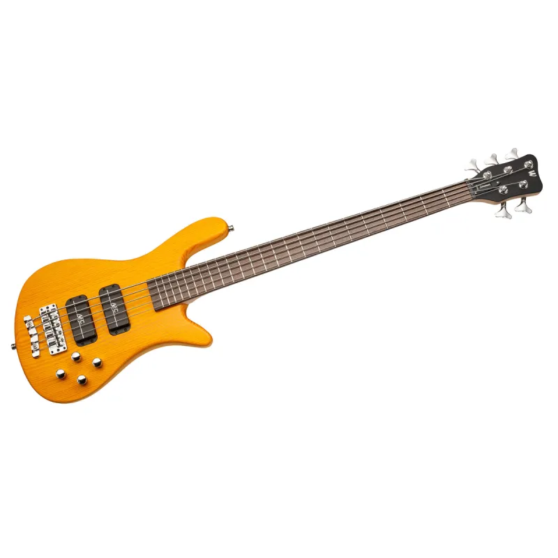 Warwick elektrická basová kytara RockBass Streamer Standard, 5 strun, medová barva