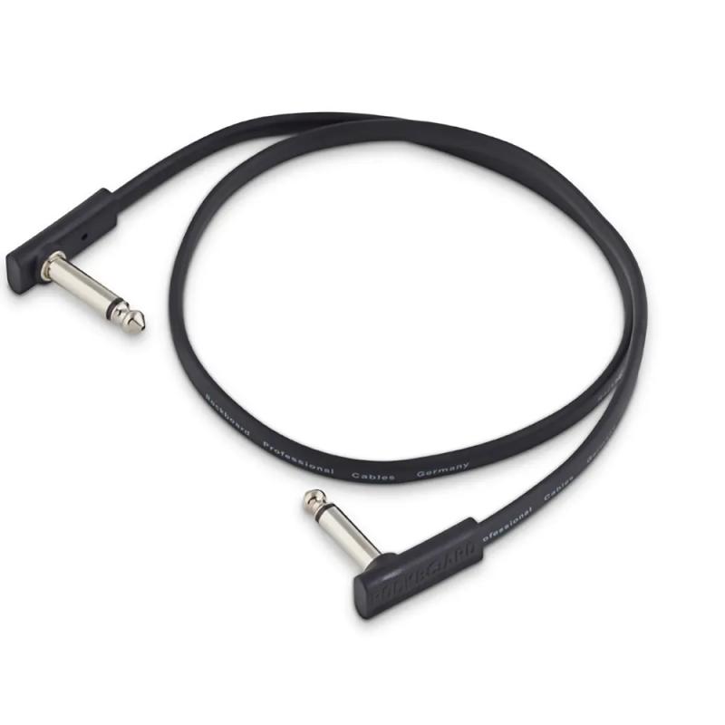 RockBoard Patch kabel, extra plochý design, hranaté konektory, 60 cm délka