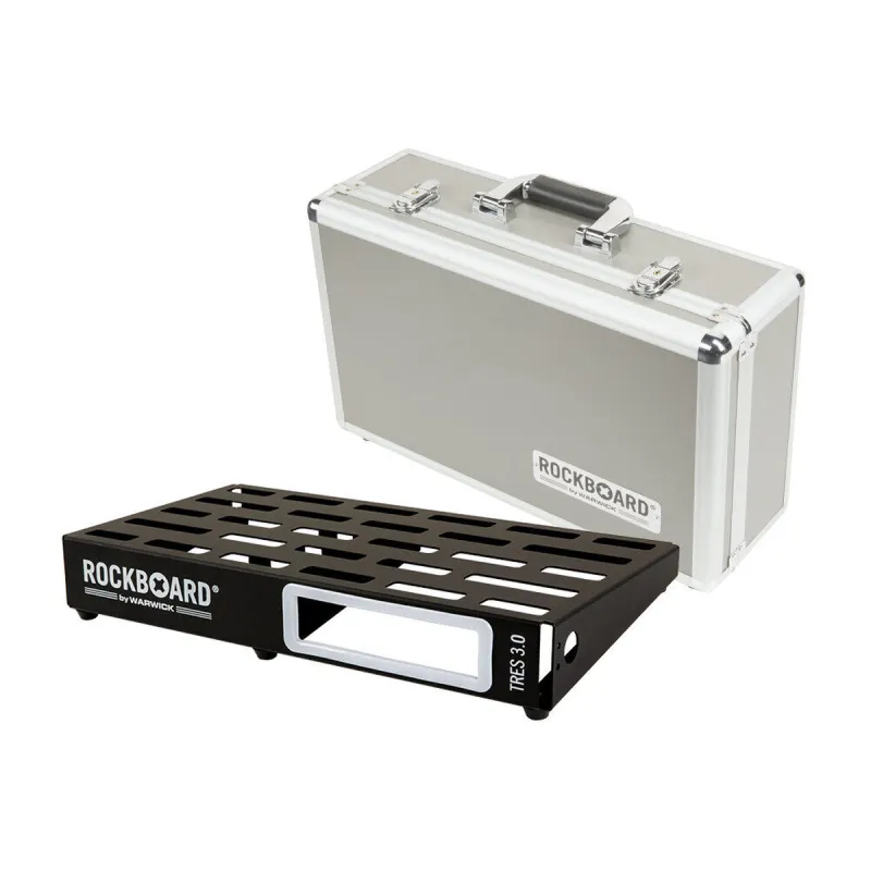 RockBoard Pedalboard, lehký hliník, protiskluzové nohy, s kufrem