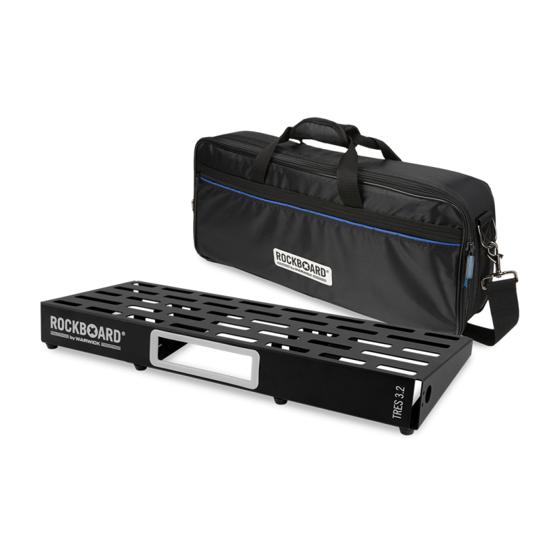 RockBoard Pedalboard, voděodolný povrch, gig bag, lehký hliník