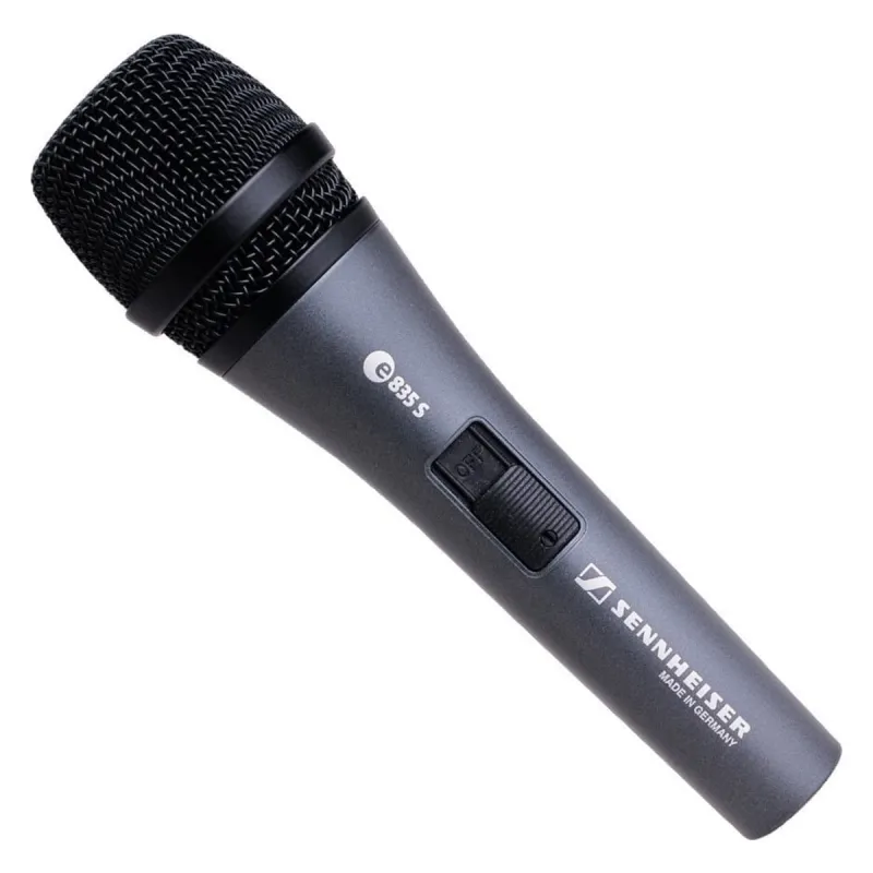 Sennheiser E 835-S dynamický mikrofon, pro zpěv