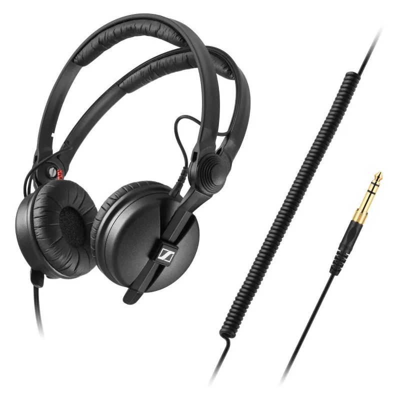 Sennheiser DJ sluchátka HD 25 Plus, lehká konstrukce, vysoká izolace