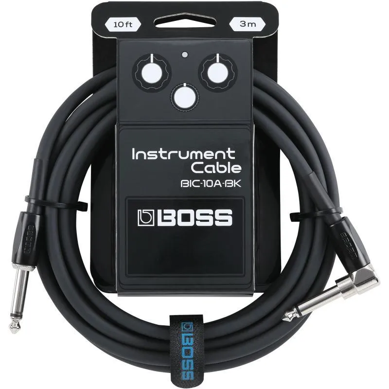 BOSS kabel, 3m, jack-jack, černý