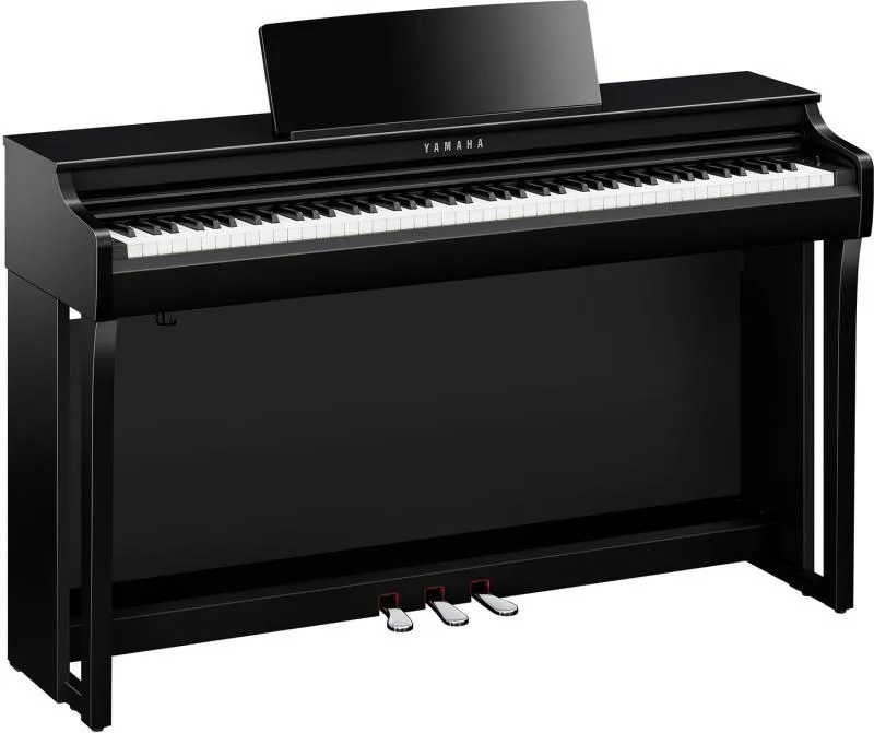 Yamaha CLP-825PE digitální piano, Clavinova, kvalitní zvuk, elegantní design