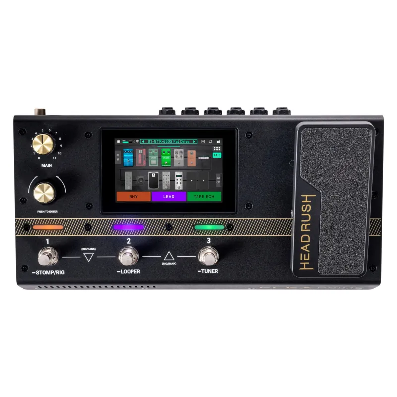 HeadRush kytarový multiefekt, pedalboard, 4