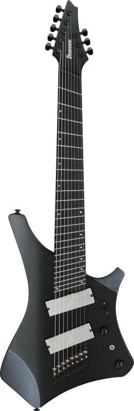 Ibanez Alpha multiscale elektrická kytara 8 strun, barva Iron Pewter
