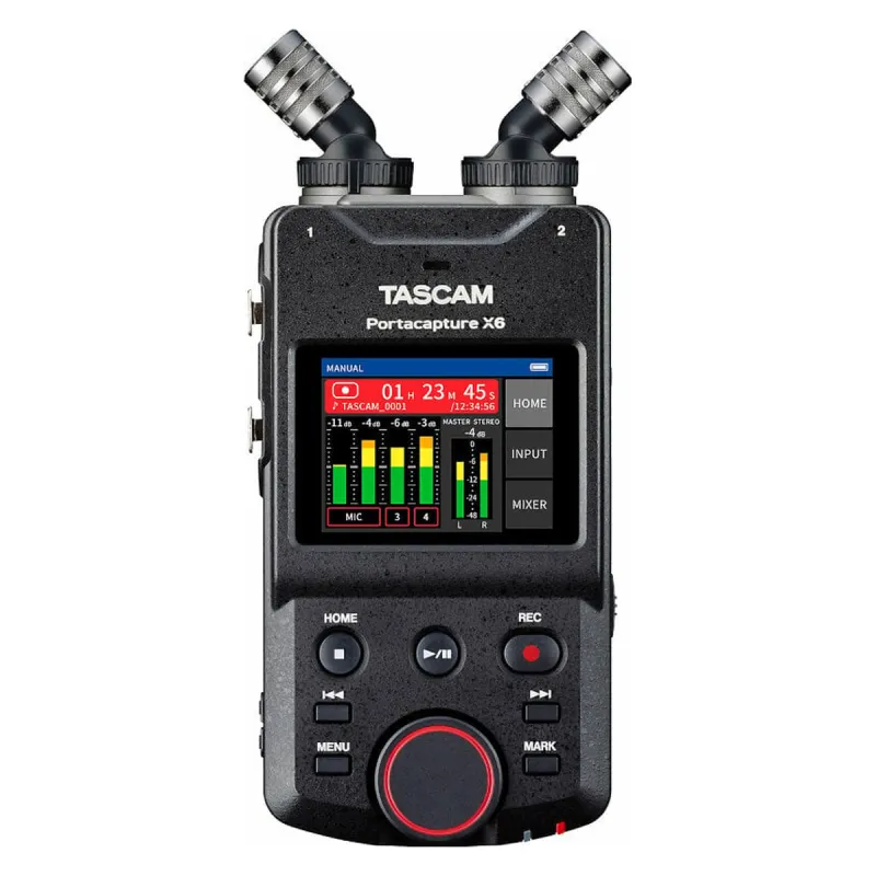 Tascam Portacapture X6, Přenosný, 6kanálový stereo rekordér