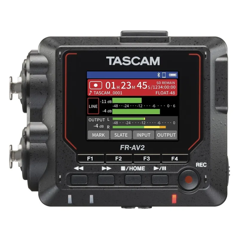 Tascam FR-AV2, 2 kanál, 32-bit, přenosný rekordér, časový kód, USB rozhraní