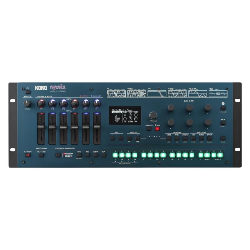 KORG OPSIX M, 6 operátorový FM syntetizátor modul